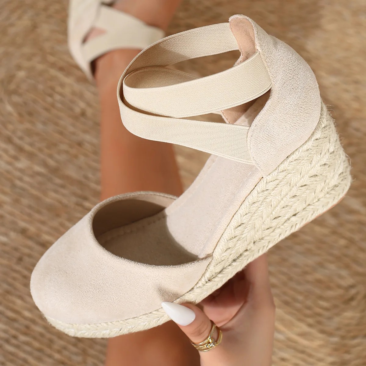 Cover Toe Women's Espadrille W - Wedge Espadrille Women recension och pris