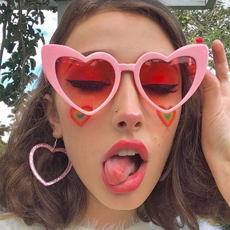 Love Heart Cat Eye Sunglasses  - Sunglasses Cat Eye recension och pris